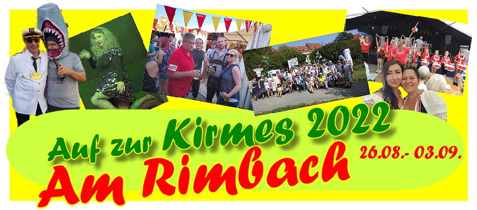 zum Kirmesprogramm Am Rimbach 2022